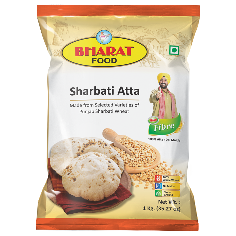 Sharbati Atta (Whole Wheat Flour)